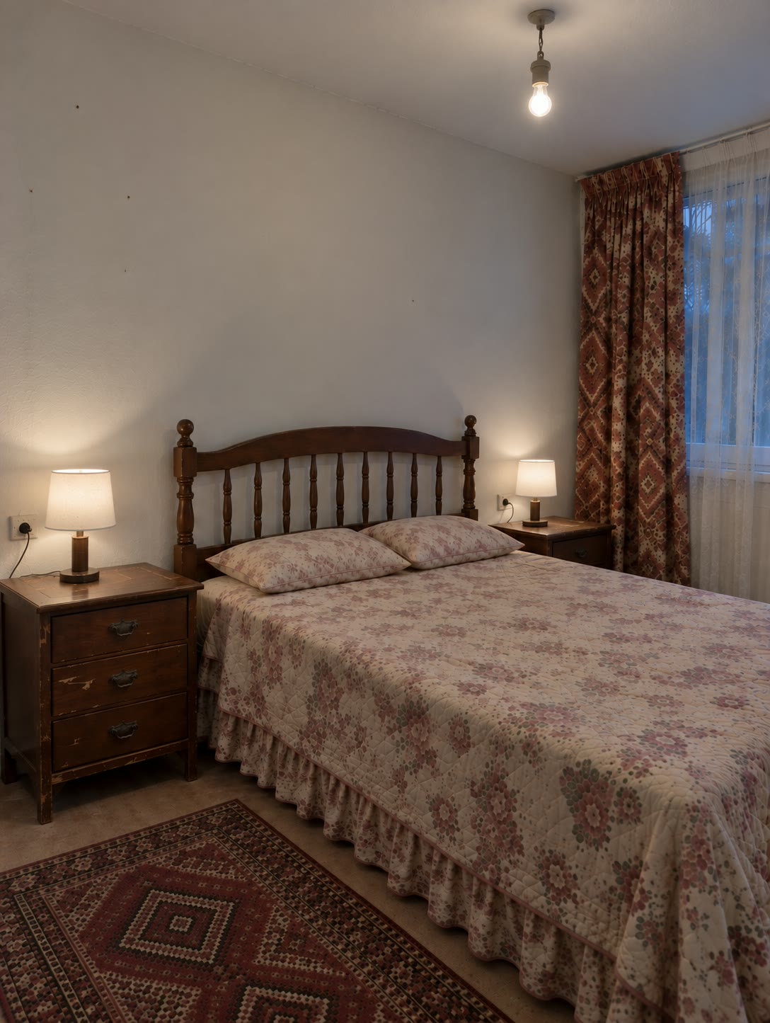 Bedroom before renovation