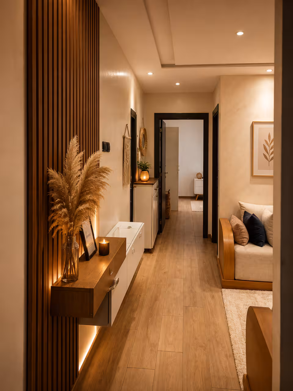 Corridor of the Tangier apartment